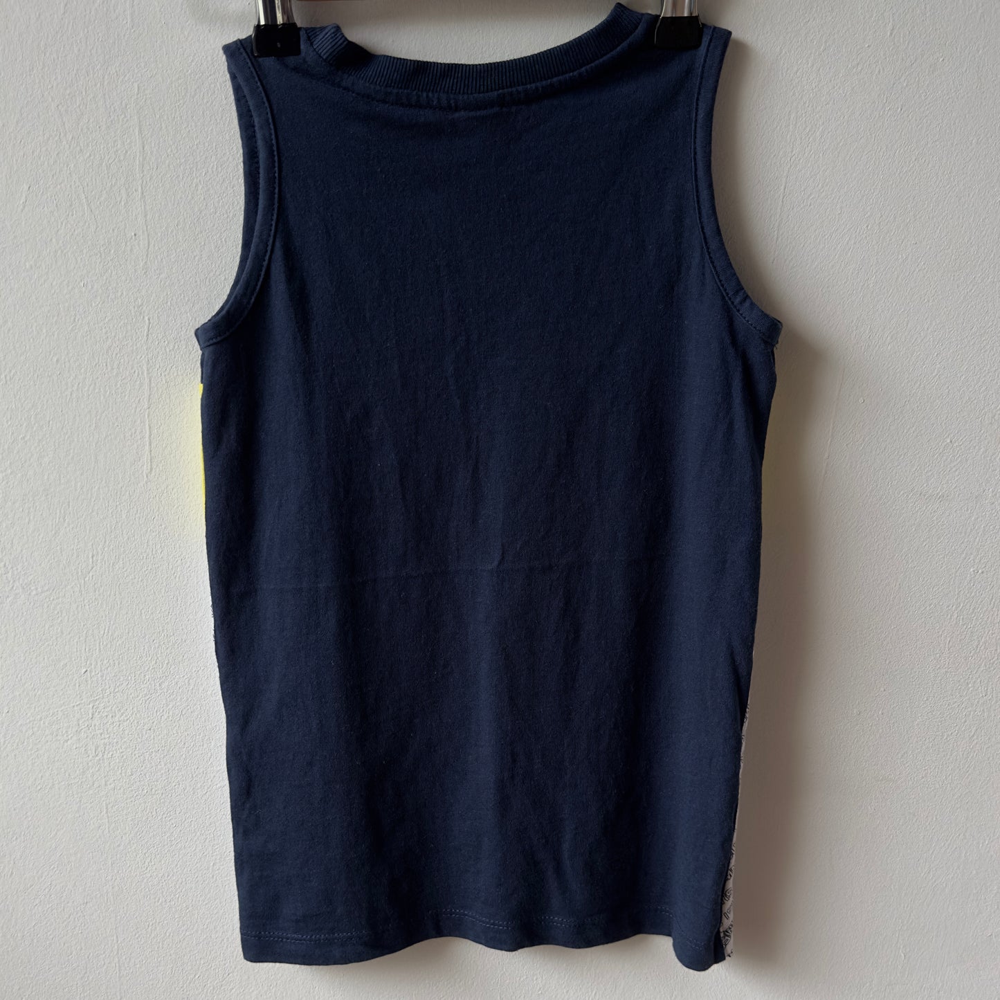 Boys Sleeveless Shirt- Summer Vests & Tops -Navy