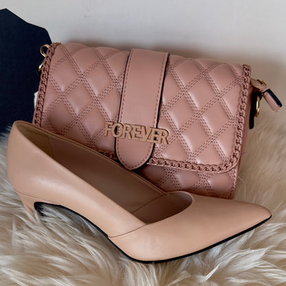 CALVIN KLEIN -Classic Heels -Vintage Beige